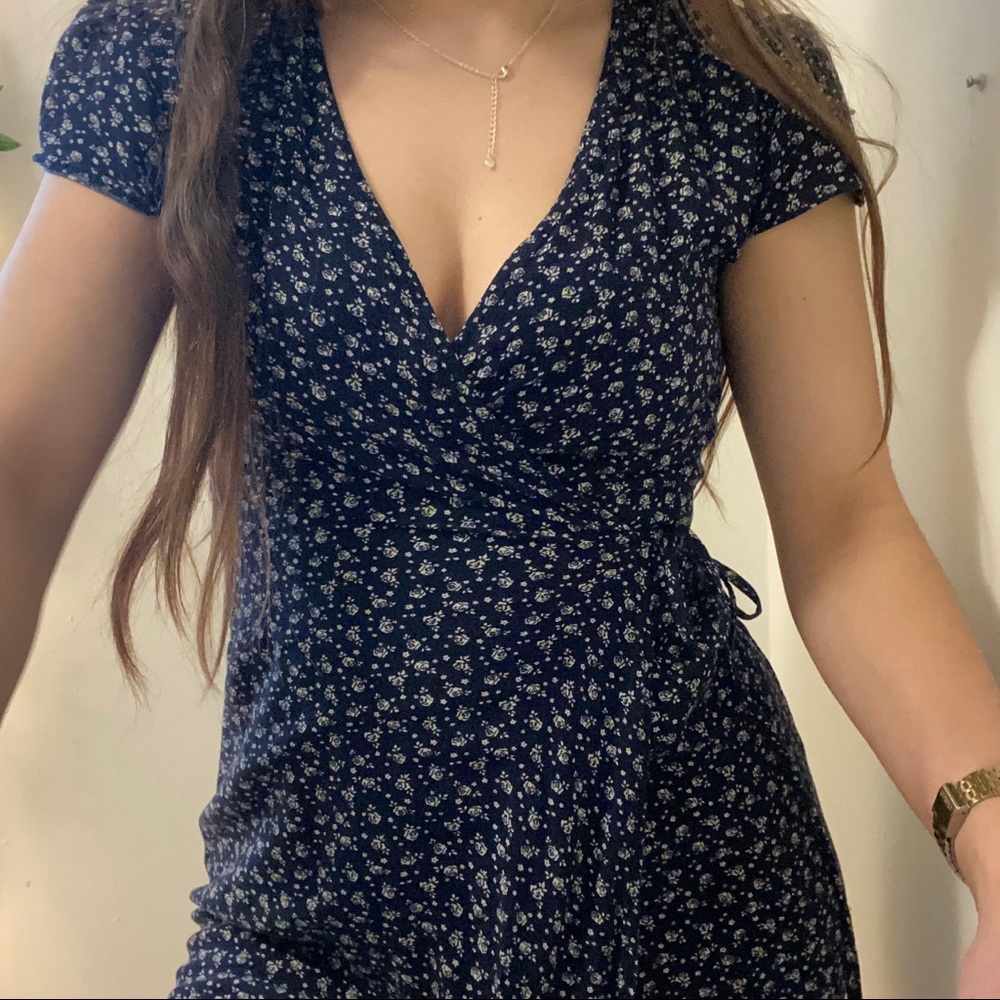 Brandy Melville Robbie Wrap Dress